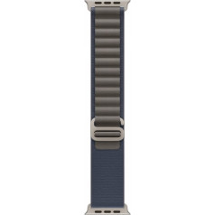 Blue Alpine strap for 49 mm case - size M