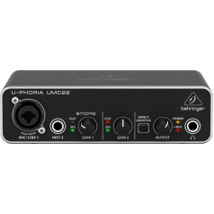 Behringer umc22 - USB audio interfeiss