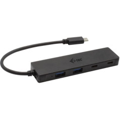 USB-C metāla centrmezgla adapteris 2x USB 3.0 + 2x USB-C