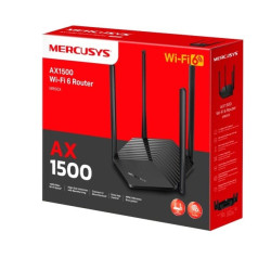 Mercusys mr60x wifi 6 ax1500 2lan 1wan maršrutētājs