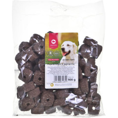 Maced dog biscuits - meat discs with lamb 500g