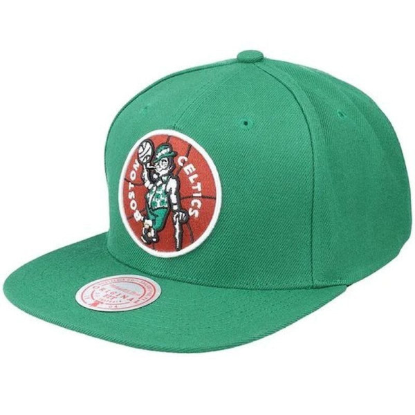 Mitchell & Ness Mitchell & Ness NBA Boston Celtics NBA Team Ground 2.0 Snapback Hwc Celtics vāciņš HHSS3258-BCEYYPPPGREN/OSFM