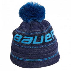 Зимняя шапка Bauer NE Pom Knit 1059441 / темно-синий