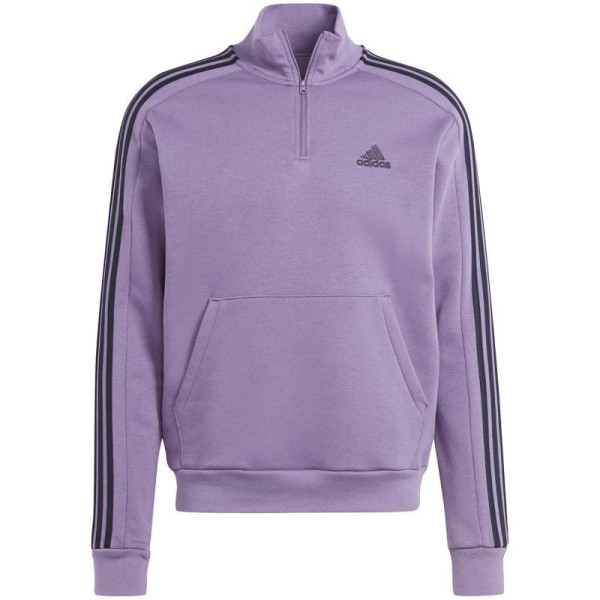 Флисовая толстовка adidas Essentials с 3 полосками и молнией 1/4 M IJ8912 / XL