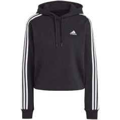 Adidas Essentials 3 svītru franču frotē Crop Hoodie W IC8767 / L