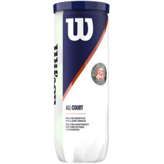 Wilson Roland Garros All Court tenisa bumbiņas 3 gab. WRT126400 / N/A