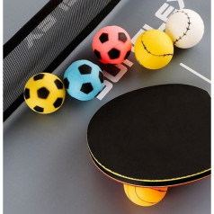 Мячи для настольного тенниса Sunflex Sport 6 шт S20608 / белый