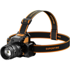 Headlight Superfire HL58, 350lm, USB