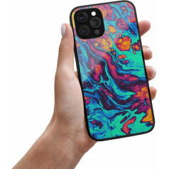 Fusion Print case silikona aizsargapvalks Apple iPhone 15 Pro (dizains F1)