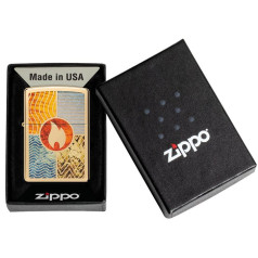 Zippo Lighter 48729 Elements of Earth Design