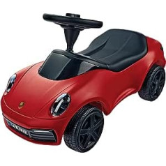 BIG Baby Porsche 911 - Designed by Porsche Design Studios, with Wide Whisper Tyres and Non-Slip Steering Wheel, Ride-On Car, for Children from 18 Months