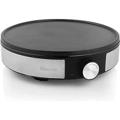 Tristar BP-2638 Crepe Maker Diameter 30 cm Includes Accessories Thermostat Stainless Steel Black