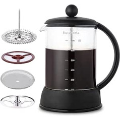 Easyworkz Eclipse 800 ml French Press kafijas automāts ar borosilikāta stiklu