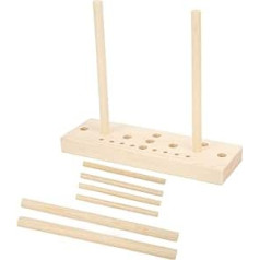 Schleifenmacher für Bänder, Holzband-Bogenmacher-Werkzeug für die Herstellung von Geschenkschleifen, Korsagen, DIY-Kunsthandwerk, Haarschleifen, Partydekorationen