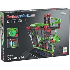 fischertechnik 533872 Professional Dynamic M Marble Run, viens