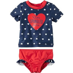 Carter's Baby Girls' 2 Piece Rashguard Swim Set