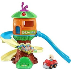 VTech Tut Tut Baby Speedster - CoComelon JJs Tree House Rail komplekts - Ar JJs apvidus transportlīdzekli, burvju sensoriem, mūziku, aizraujošām frāzēm un skaņām - bērniem vecumā no 1,5 līdz 5 gadiem