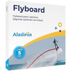 ALADINIA Flyboard - Original Gift Experience Pack, Chest Gift for Flyboard Activities for One Person, Validity 5 Years, Free and Unlimited Changes