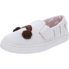 TOMS Unisex Children's Tiny Luca Off White Slippers