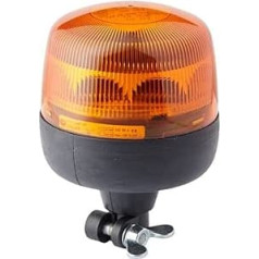 HELLA 2XD 012 878-011 LED-Strobe-type Beacon - RotaLED - 12/24V - Yellow - Flexible pipe sockets - Yellow