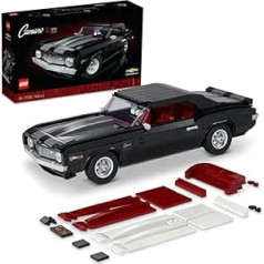 LEGO 10304 Icons Chevrolet Camaro Z28 pielāgojams klasiskais amerikāņu muskuļu auto modeļa automašīnas komplekts pieaugušajiem, lieliska dāvana antīkajai automašīnai (Amazon ekskluzīvais)