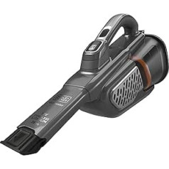 Black+Decker 36 Wh/18 V Cordless Handheld Vacuum Cleaner - Dustbuster Pet with Smart Tech (with Cyclonic Action, Integrated Extendable Crevice Nozzle, including Pet Hair Brush Charging Station with Wall Mount) BHV530BFP