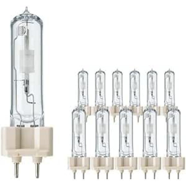 12x Philips CDM-T Elite 70 W/930 WDL G12 Metal Halide Lamp 70 W Warm White UV Block Discharge Lamp