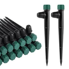 FOGWOWO 80 Pieces Drip Irrigation Emitters for 1/4