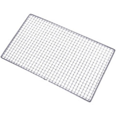 POHOVE Stainless Steel Grill Grate Replacement Mesh 30 x 45 cm as shown.