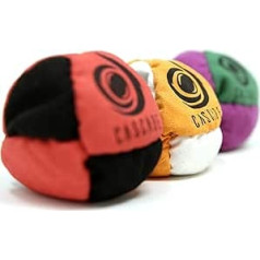 Cascade Pro 8 Panel Hacky Sack — Pro Freestyle Footbag — Trick Foot Bag