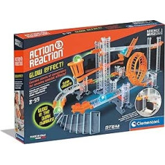 Clementoni 61353 Action&Reaction Glow Effect Building Toy for Children from 8 Years