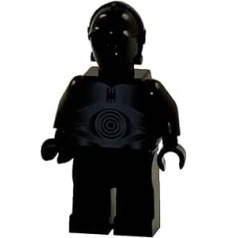 LEGO Star Wars minifigūra no Death Star — Black Protocol Droid (10188)