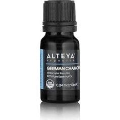 Alteya Organic Oil Real Chamomile - 10ml - 100% USDA Organic Certified ēteriskā eļļa Real kumelīšu (Matricaria Recutita)