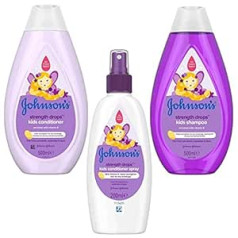 Johnson's Baby Kids Kids Power Shampoo Conditioner Drops Hair Care (Strength Drops)