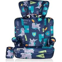 Cosatto Ninja Child Car Seat - Group 2/3, 15-36 kg, 4-12 Years, High Back Booster, 6 Headrest Positions, Belt Fitted (Dragon Kingdom)