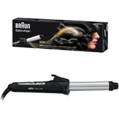 Braun Satin Hair 7 lokšķēres ar Iontec tehnoloģiju, CU 710, melns/sudrabs