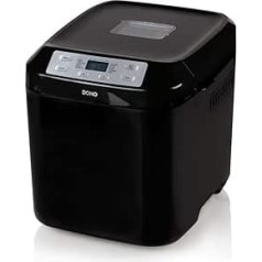 DOMO B3974 Bread Maker with Timer Plastic Black