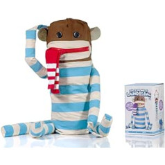 SUCK UK Sock Monkey veļas soma