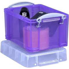 Really Useful Box 3 Litres Transparent Purple