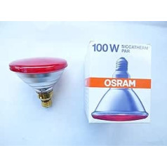 Osram Siccatherm Red PAR38 atstarotāja spuldze E27 100 W