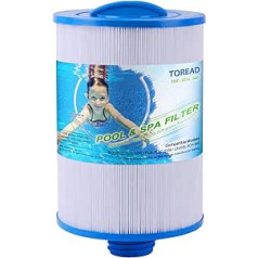 TOREAD Spa filtra nomaiņa Unicel 6CH-940, Pleatco PWW50P3 (nav PWW50P4), Filbur FC-0359, Waterway Front Access Skimmer 50 SF, 817-0050, 25252, 03FIL1400, Threckter SA,1