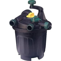 Blagdon Clean Pond Machine, Easy Clean Foam-free Pressure Filter, with UV Clear Light, Chi Media, Mechanical & Biological Filtration, Turn to Wash Clean Hands System, for Ponds up to 16,000 Litres