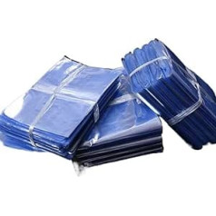 100 Pieces/200 Pieces PVC Shrink Film Bag Wrap Storage Seal Packaging Bag Clear Polybag Cosmetic Blower Heat Seal Wrap Sealbag (Color : 25x40cm, Size : 200pcs)