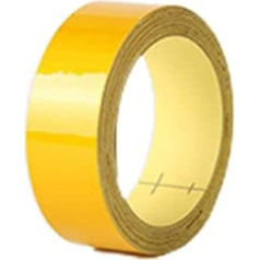 Reflektierende Aufkleber, Sicherheitszeichenband, Reflektierendes Klebeband, Sicherheitsmarkierungsband, Straßenband, Sicherheitsbänder, 10 mm/20 mm x 45 m, Warnmarkierungsband, reflektierendes Auto f