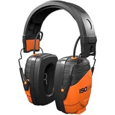 ISOtunes LINK 2.0 Bluetooth Earmuffs: EN352 Compliant Upgraded Wireless Hearing Protection with 50 Hours Battery Life and 25dB Noise Reduction, Green
