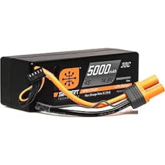 14.8 V 5000 mAh 4S 30C Smart LiPo Hard Case LiPo Battery: IC5