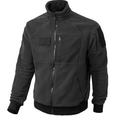 ACE Schakal Polar Fleece Jacket - Tactical Fleece Jacket with Velcro - for Airsoft, Paintball, Trekking and Outdoor Use