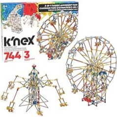 K'NEX 33956 — aizraujoši braucieni — klasiskais panorāmas rats — 744 gab. — 9+ — celtniecības un celtniecības rotaļlietas