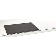 Desk Mat 580 x 390 MM Leather with Edge Protection Angled 90° Angled for HALLER USM Black Table