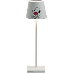 Zafferano Lampes à Porter Poldina x Peanuts galda lampas sirds